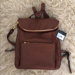 Target DV - Cognac Backpack/Purse